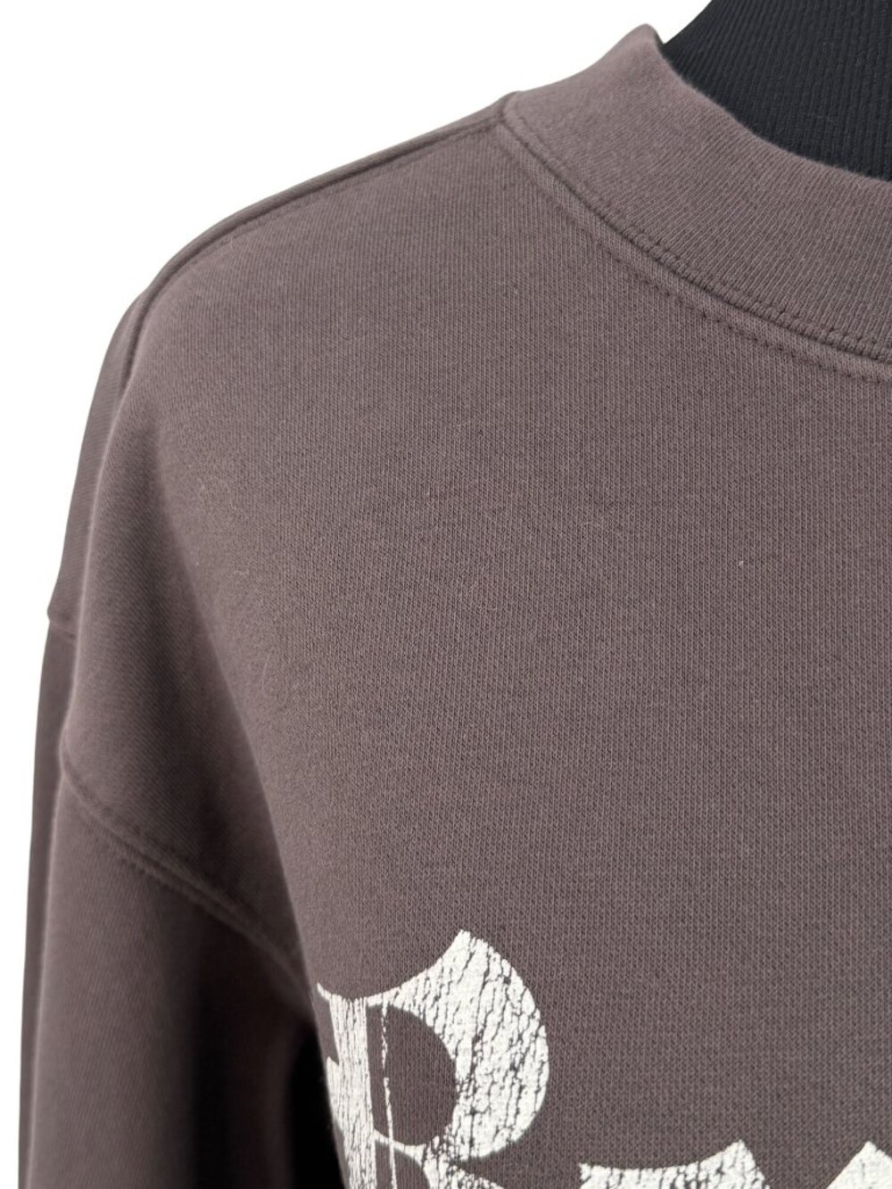H&M Brown Beverly Hills Crewneck Graphic Pullover Sweatshirt | Gunge Streetwear - Picture 3 of 14